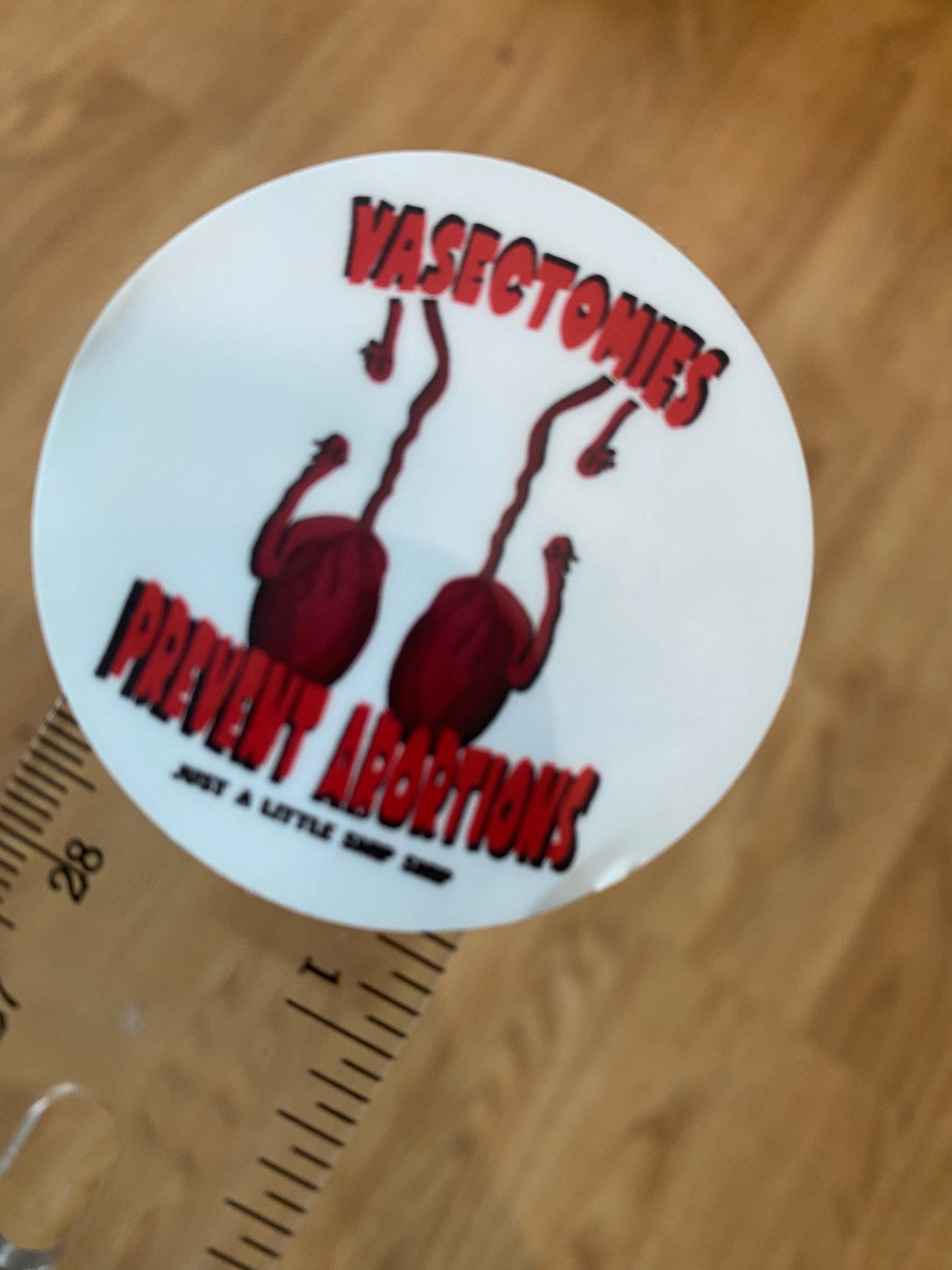 Just a Little Snip Snip - Vasectomies prevent abortions.