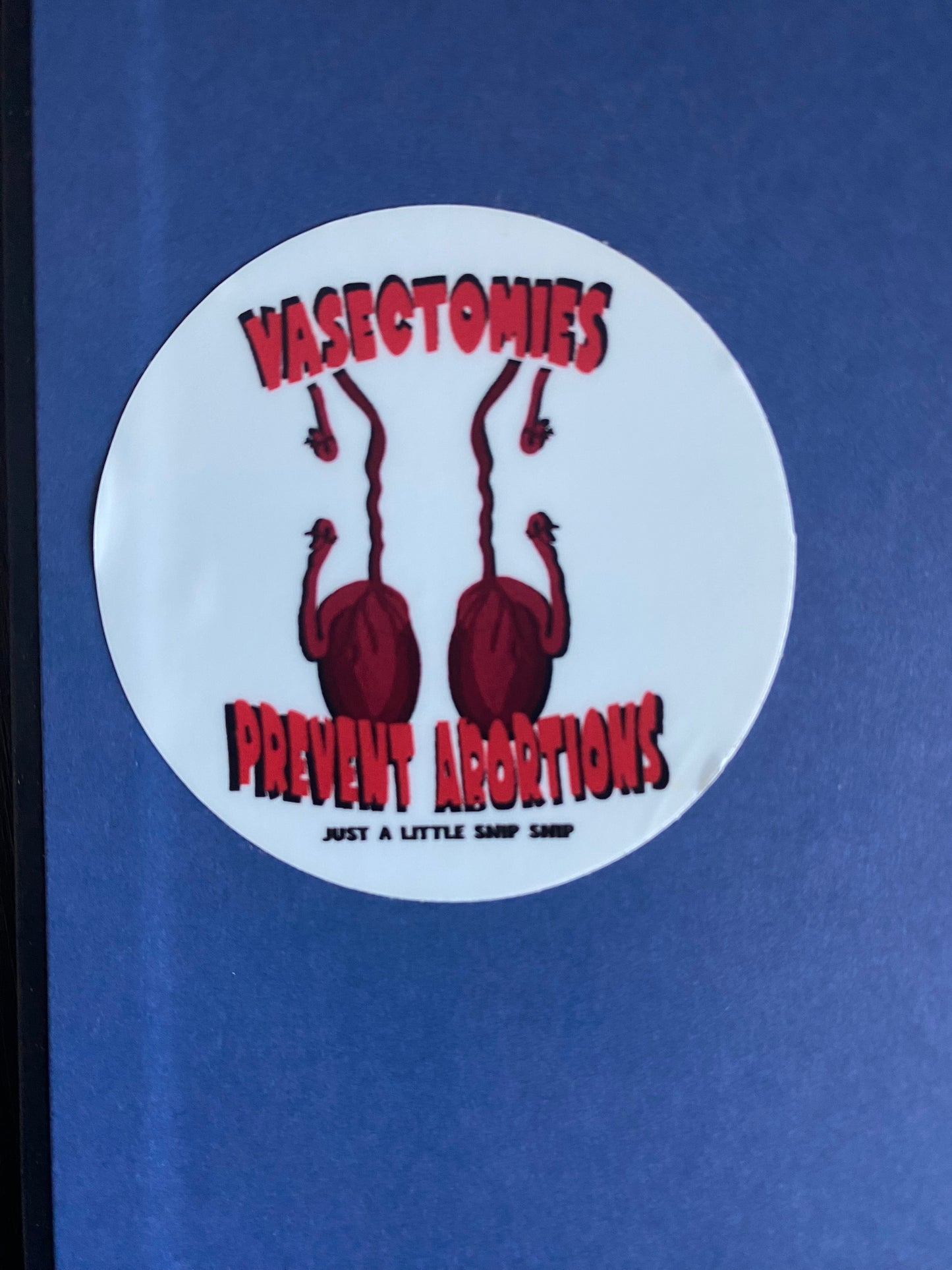 Just a Little Snip Snip - Vasectomies prevent abortions.